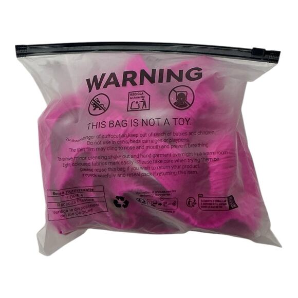 SweatyRocks Women’s 2‑Piece Pink Bikini Set Size M Molded Cups NWT - Picture 6 of 6